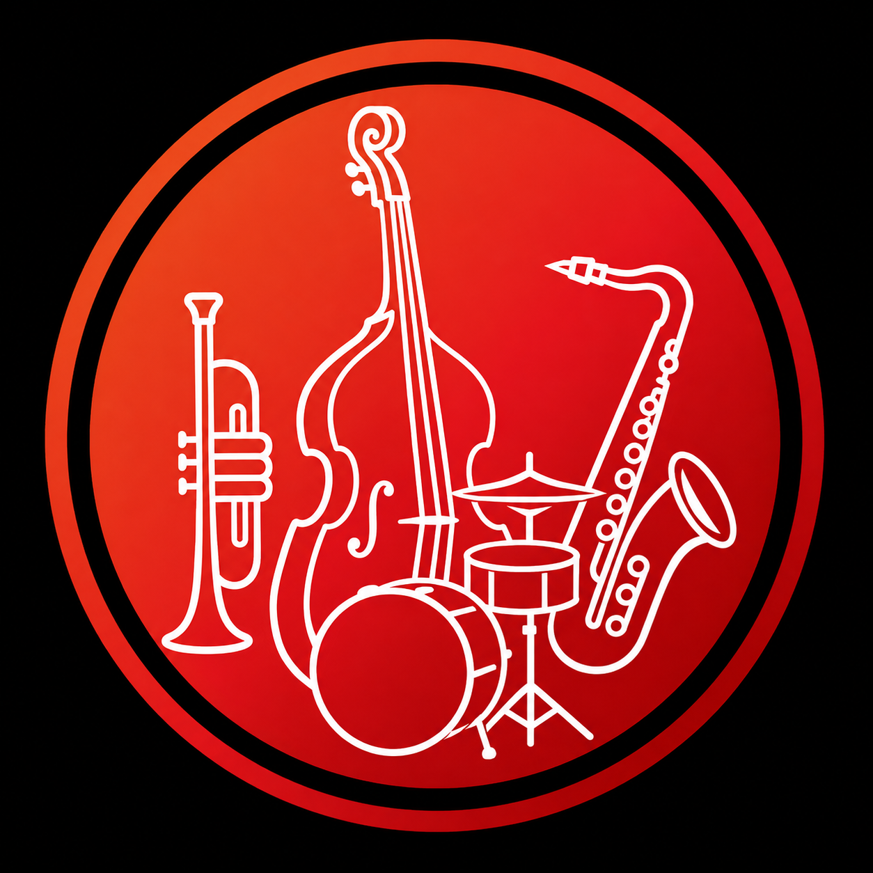 Logo sekcji jazzowej La Musique